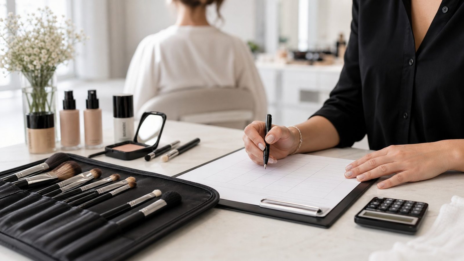 Braut Make-Up Berlin Preise – Lini Schumacher, mobile Make-up Artistin bei der Angebotserstellung